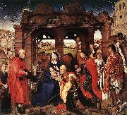 Rogier van der Weyden St Columba Altarpiece oil painting reproduction
